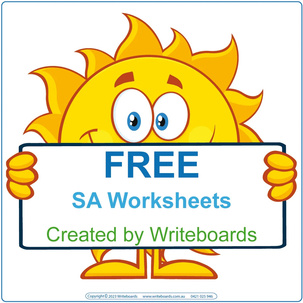 Free SA Handwriting Worksheets for Your Child, Download Free Tracing worksheets using SA Handwriting