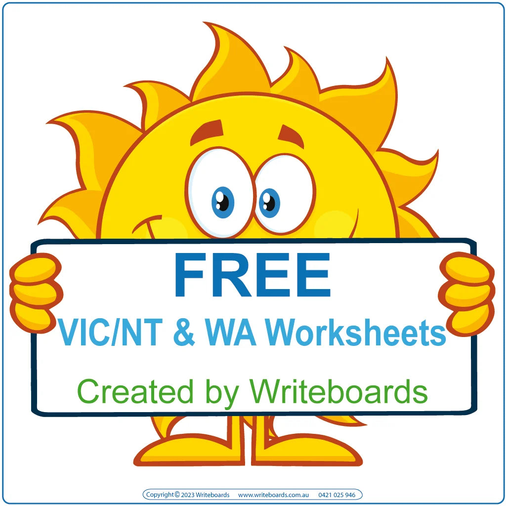Free VIC Handwriting Worksheets for Your Child, Download Free VIC Handwriting Worksheets, Free WA Worksheets