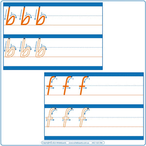 QLD School Beginner Worksheets, Get Ready for School in QLD, QLD Alphabet Worksheets