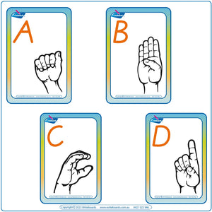 VIC Sight Word Flashcards, VIC Sign Language Flashcards, WA Sight Word Flashcards, WA Sign Language Flashcards