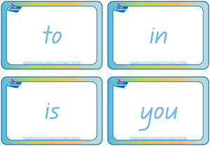 QLD Modern Cursive Font Sign Language and Sight Word Flashcards for Tutors and Occupational Therapists