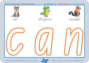 NSW Foundation Font Animal Phonic Package for Teachers, NSW Foundation Font Zoo Phonic Package for Teachers