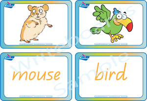 QLD Pet Animal Busy Book comes with Free Flashcards