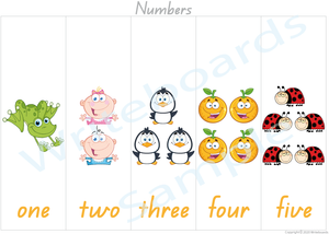 Busy Book Number Pages for QLD Handwriting, Add the Missing Numbers