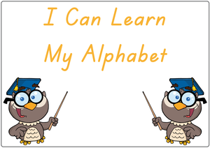Busy Book Alphabet for TAS Handwriting Includes Free Posters for Your Child's Room