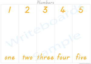 Busy Book for Numbers (TAS Handwriting), Your Child has to add the Pictures