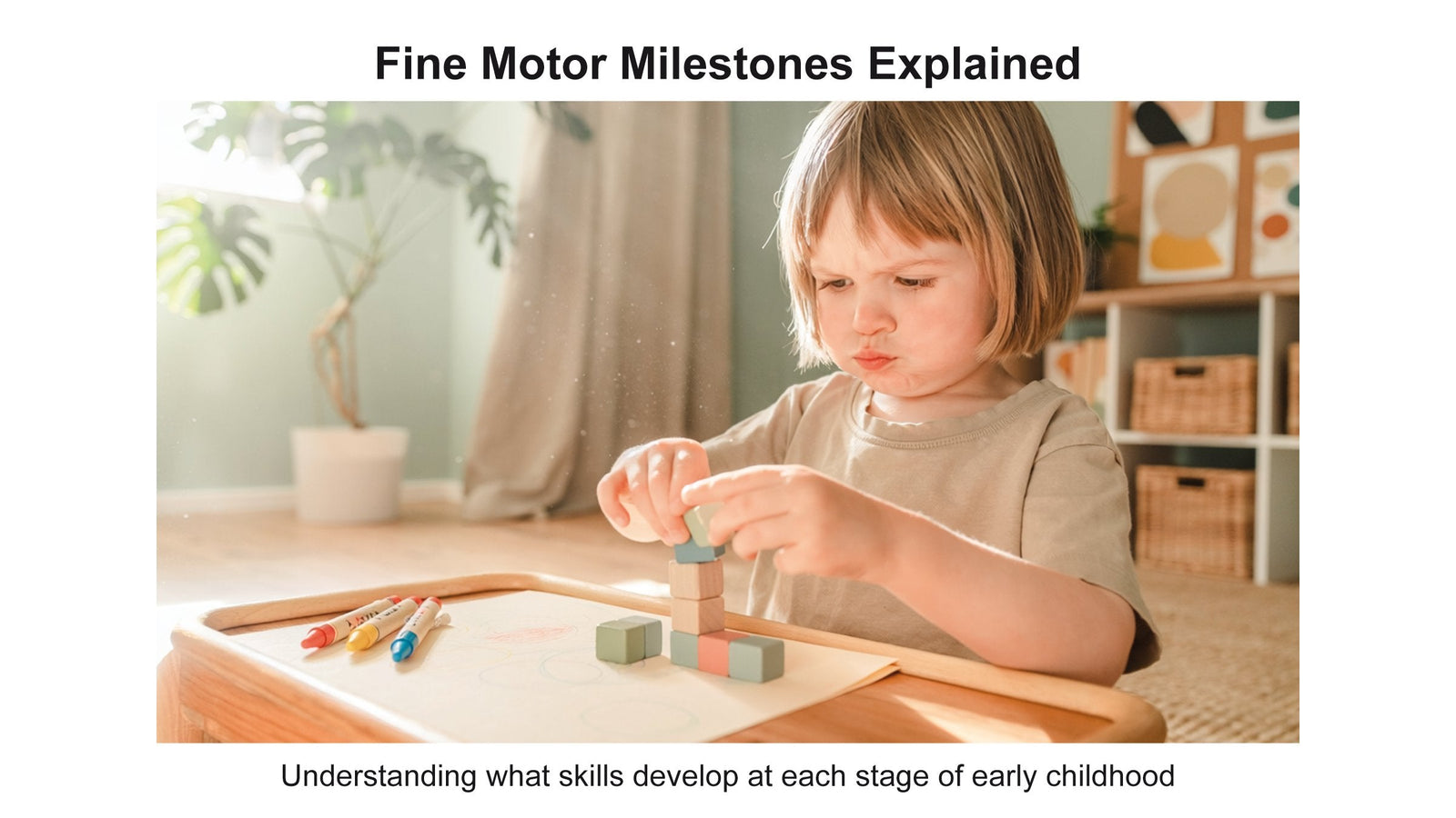 Fine Motor Skills Explained - Ages 2 to 6 Development Guide