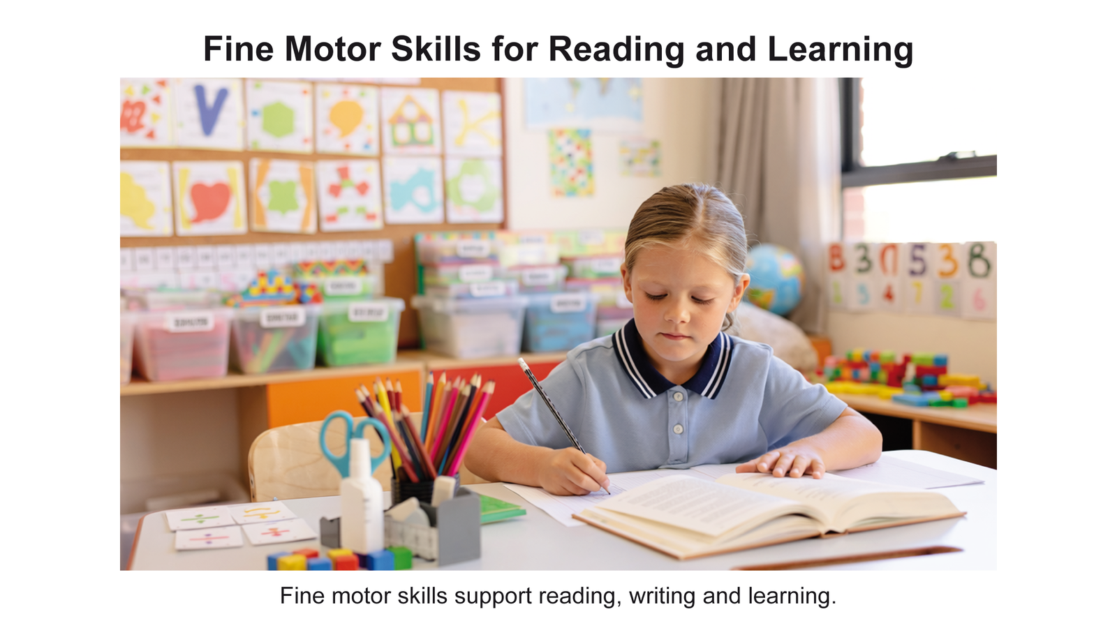 How Fine Motor Skills Support Reading and Learning