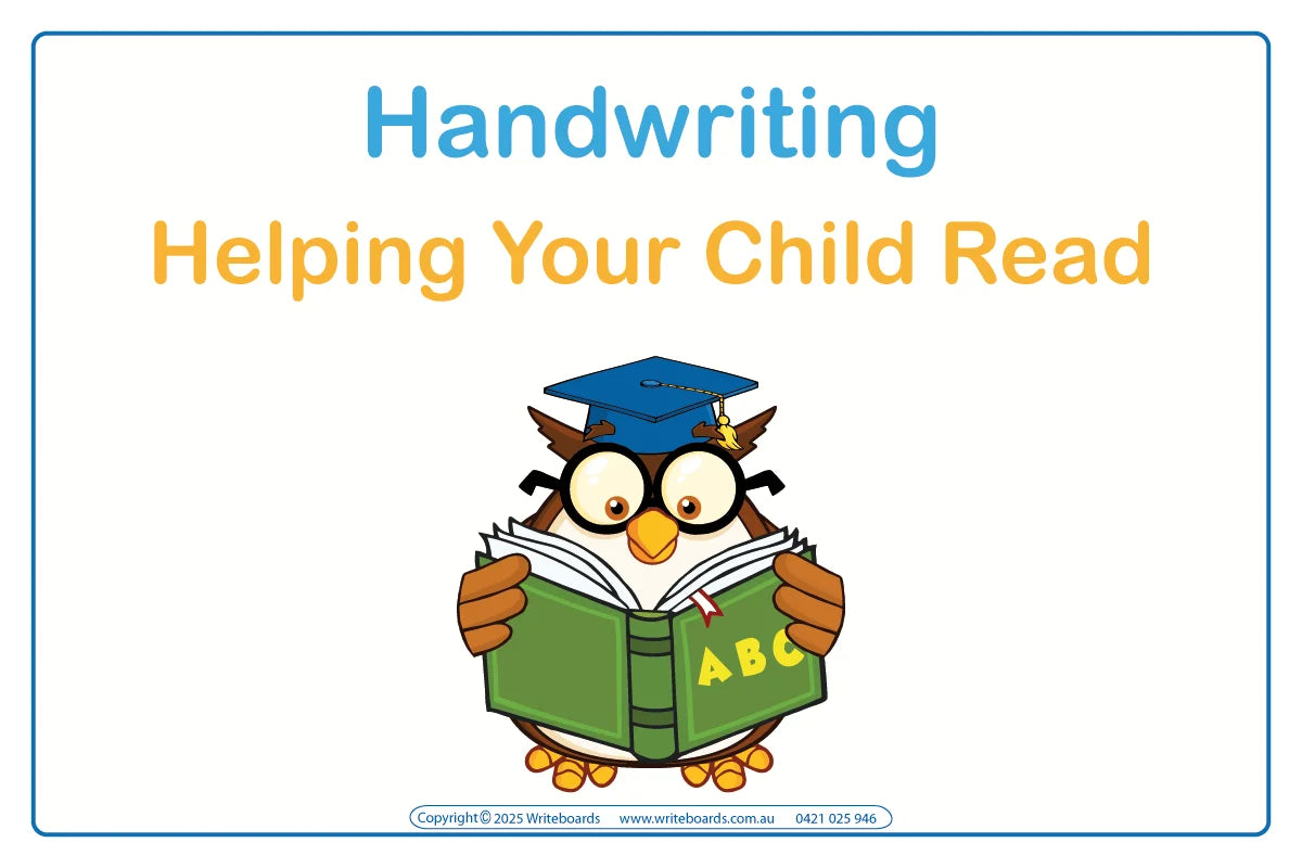 Handwriting will help your child learn to read