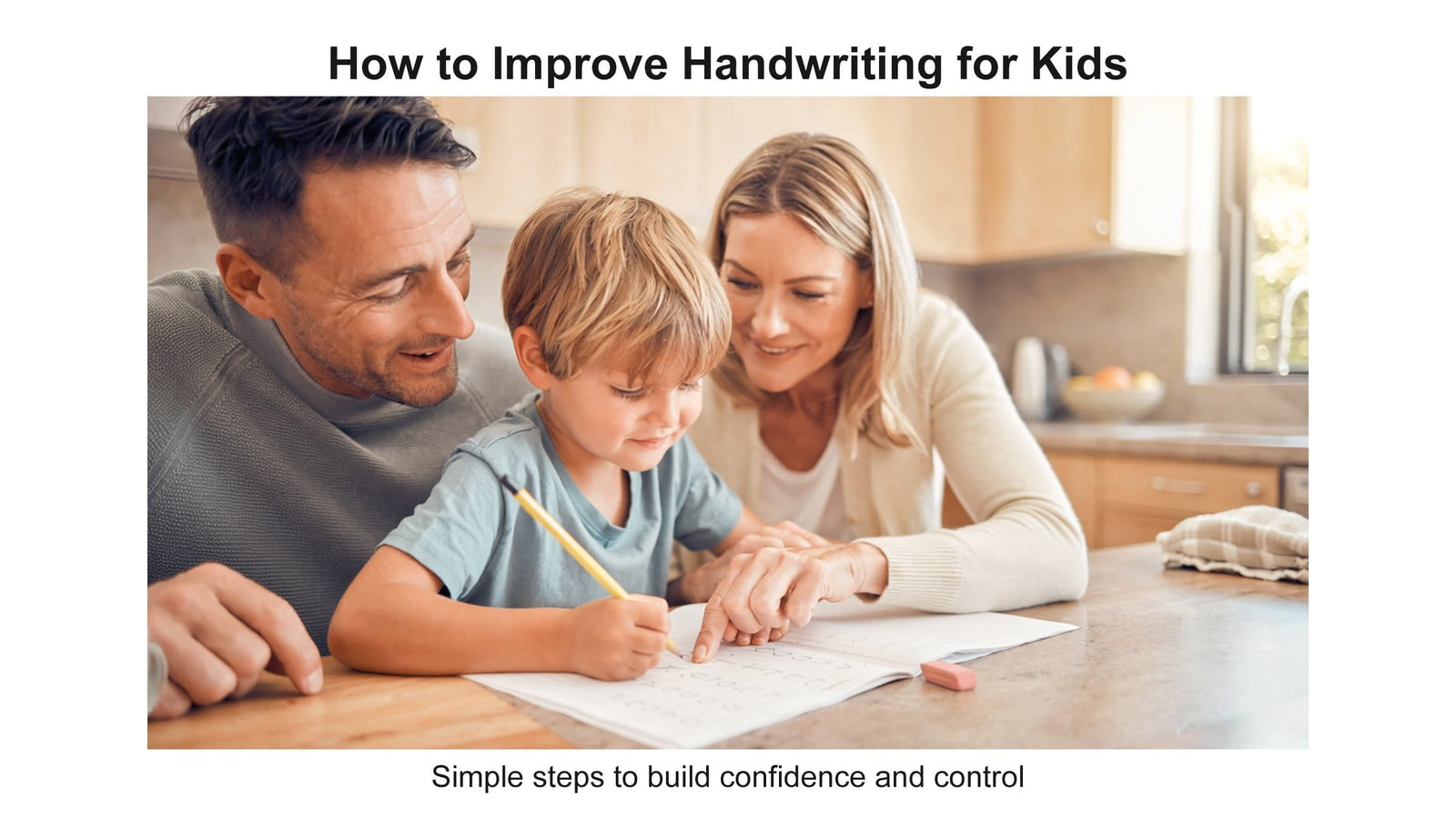 How to improve your child's handwriting - simple tips for parents