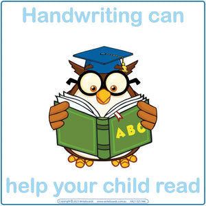 Help Your Child Learn to Read by Teaching Them Handwriting, Teach your child to read