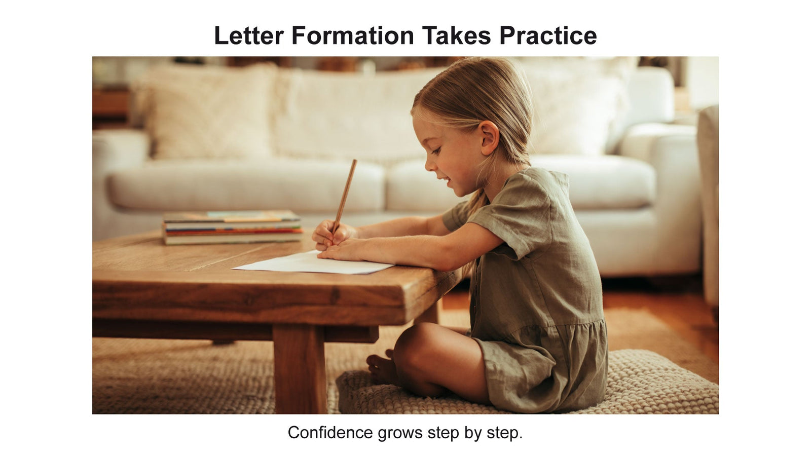 Letter Formation Takes Practice