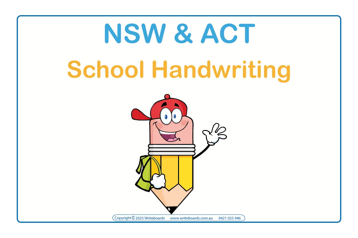 NSW and ACT School Handwriting