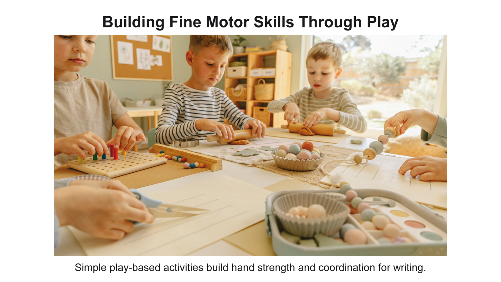 Building Fine Motor Skills Through Play