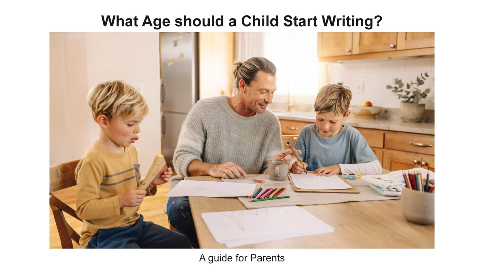What Age should you Child start to from letters and numbers
