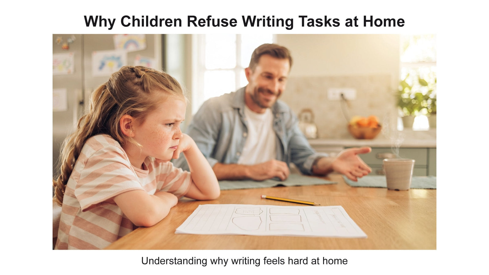 Why Some Kids Refuse Writing Tasks at Home