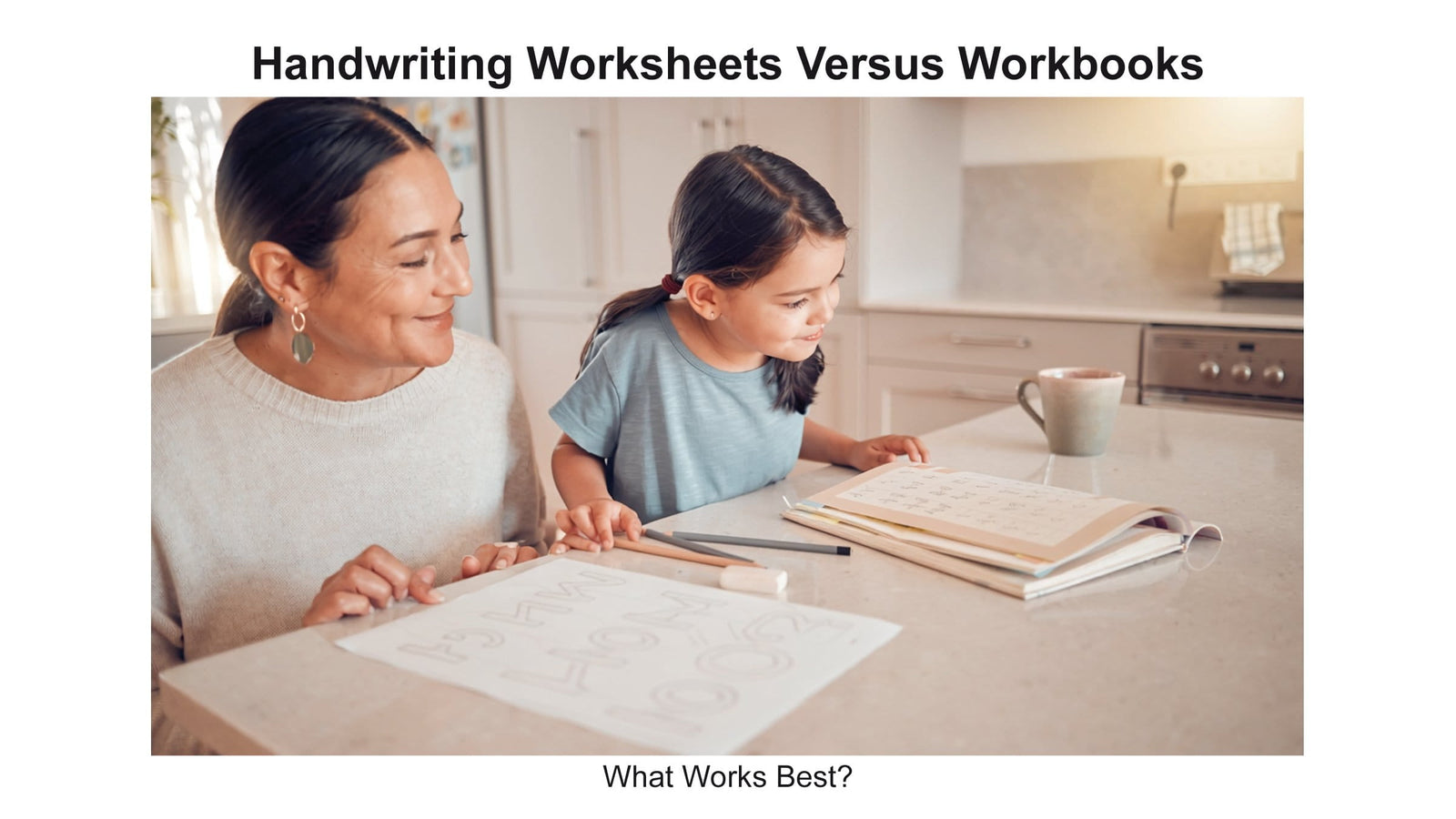 What is better using handwriting worksheets or a Writeboard?