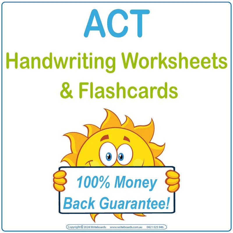 Homeschooling Worksheets & Flashcards for ACT