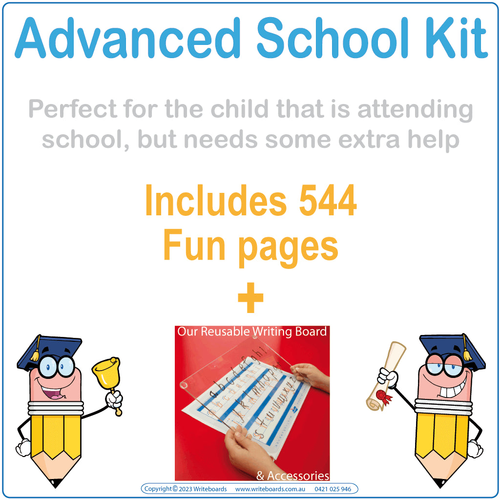 Help Your Child with their School Work with our Australian Advanced School Kit