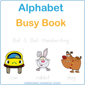 Busy Book Alphabet Package