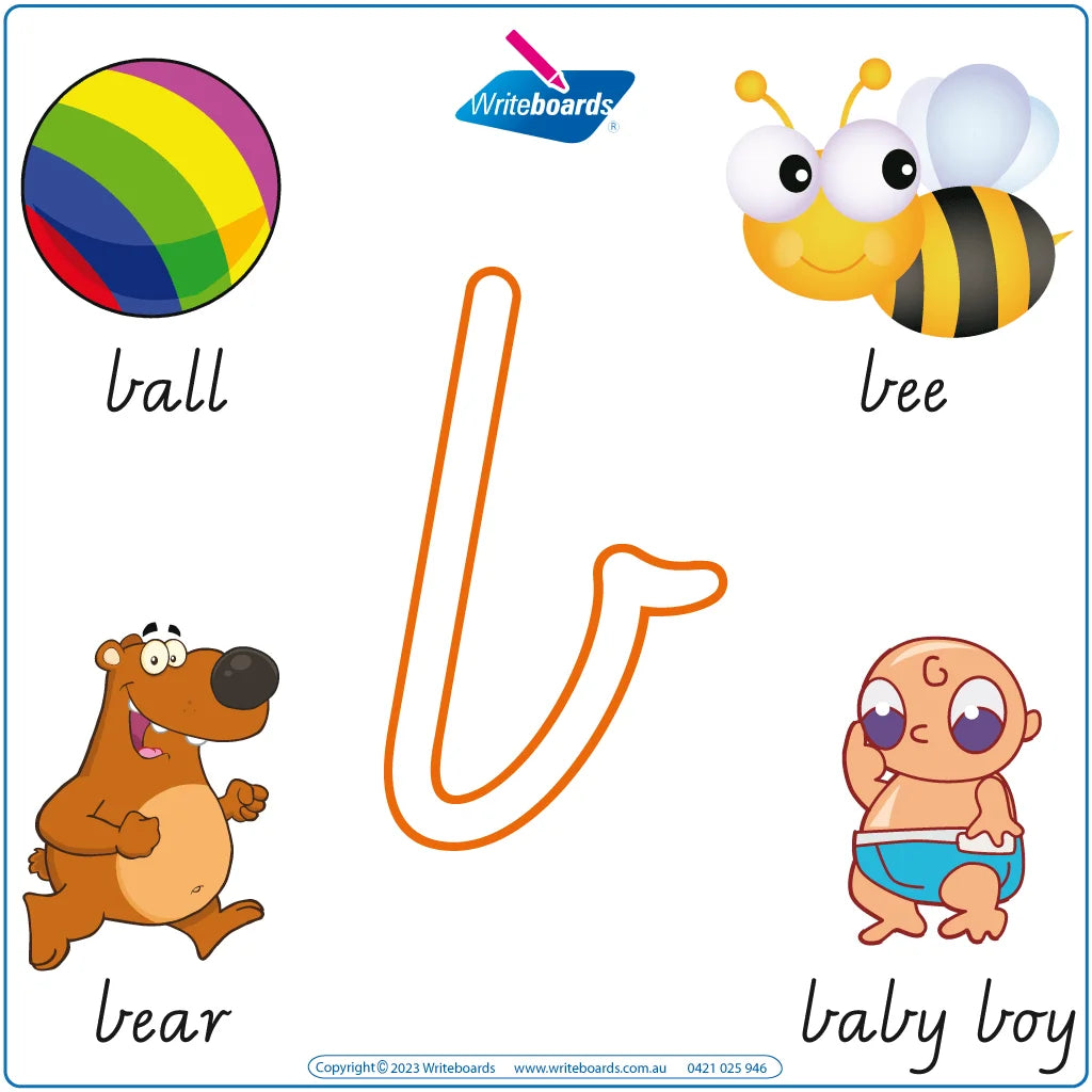 Help your child master early literacy with VIC-NT & WA Phonics-based  Alphabet Worksheets & Flashcards