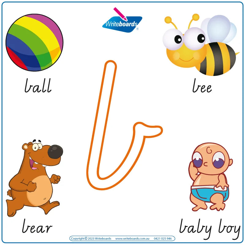 VIC School Readiness Kit includes Prep Alphabet Worksheets & Flashcards, VIC Prep Alphabet Worksheets