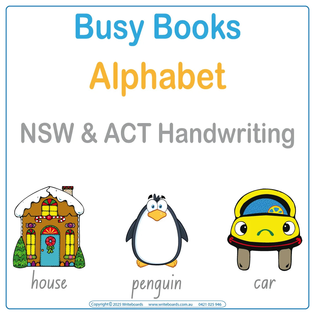 Teach Your Child the NSW & ACT School Alphabet for Aussie Kids aged 3+