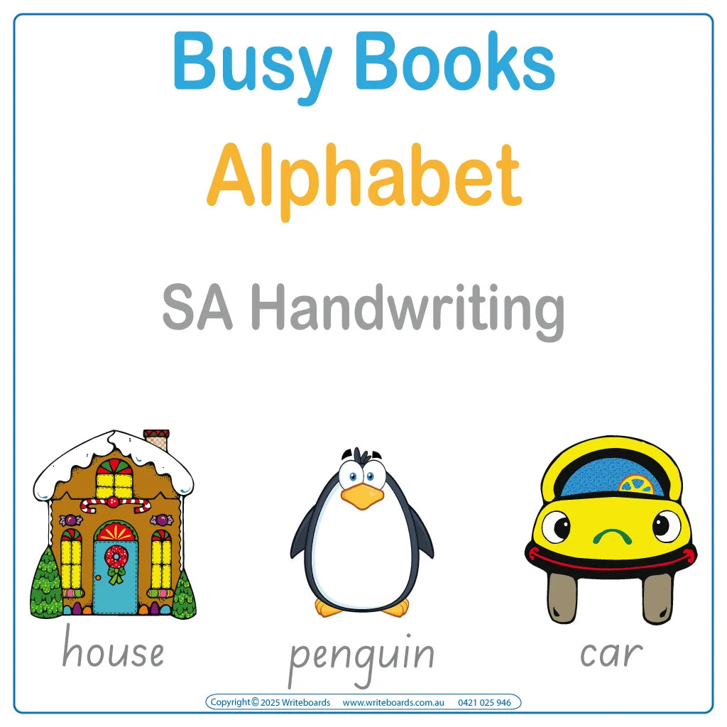 Teach Your Child the SA School Alphabet for Aussie Kids aged 3+