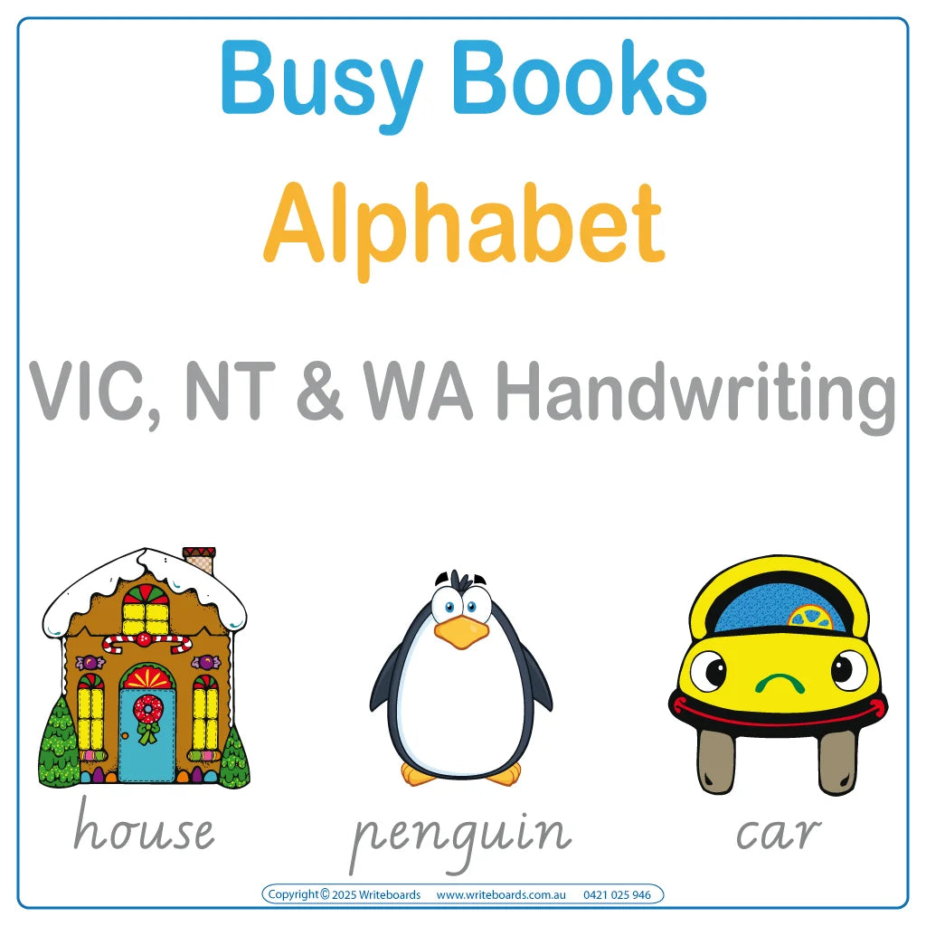 Teach Your Child the VIC & WA School Alphabet for Aussie Kids aged 3+