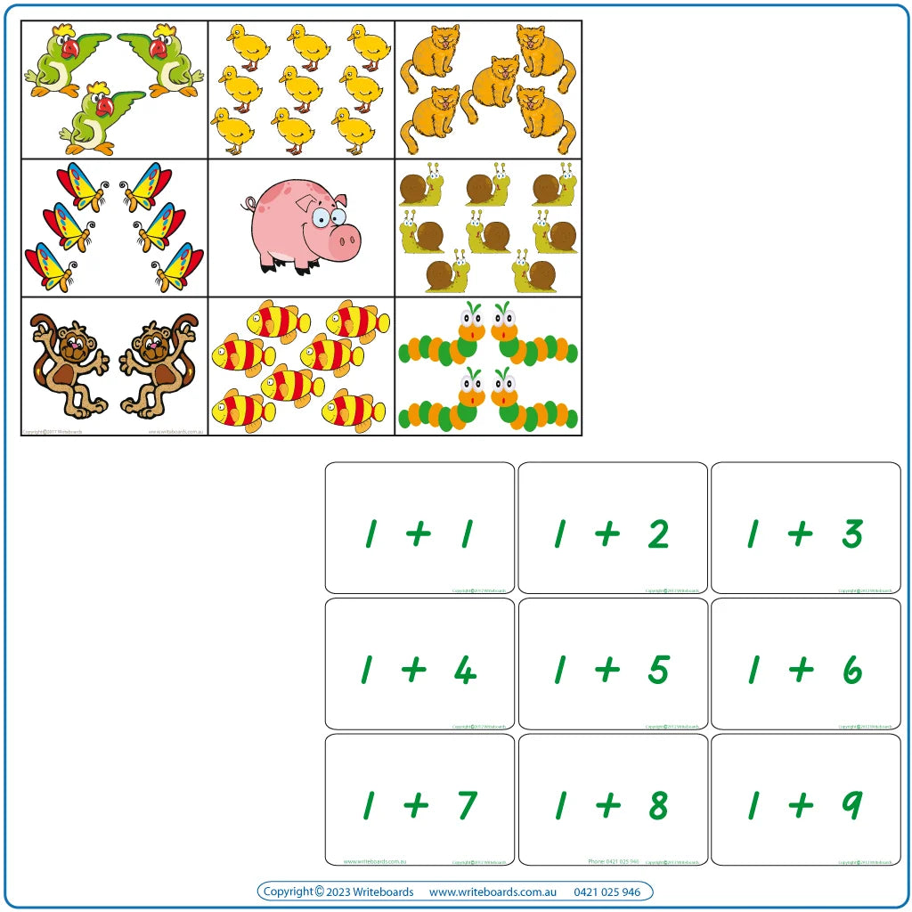 VIC Maths Bingo Game, WA Maths Bingo Game, Learn VIC maths with this fun game