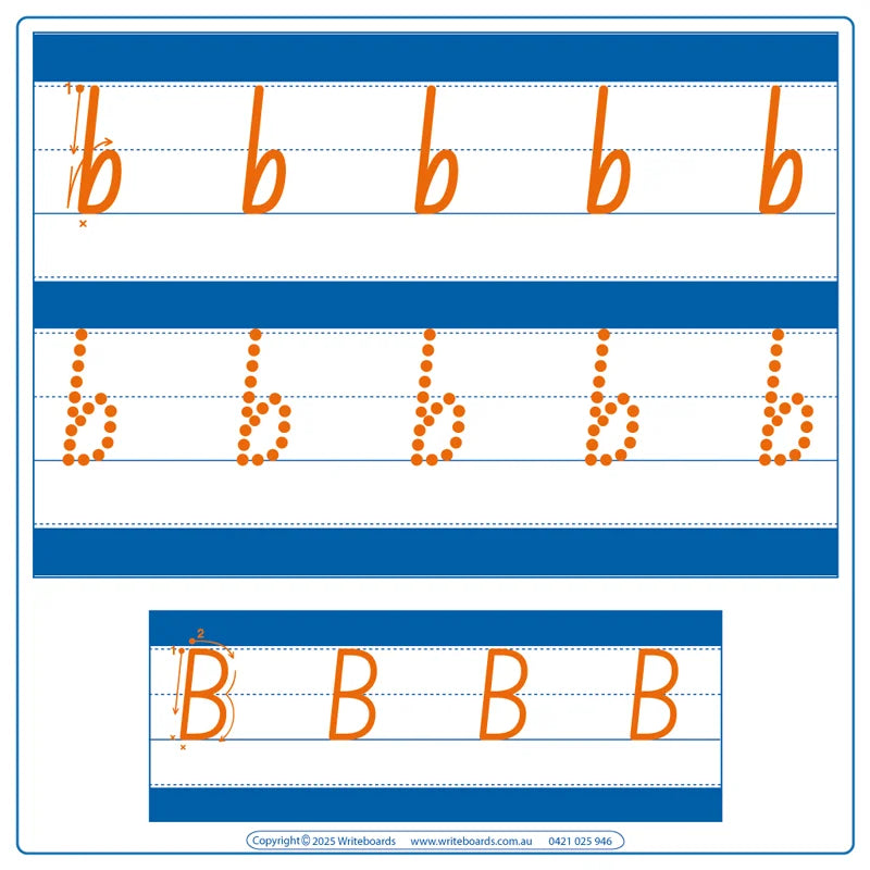 Australian School Starter Kit includes School Starter Alphabet and Number Worksheets with Directions