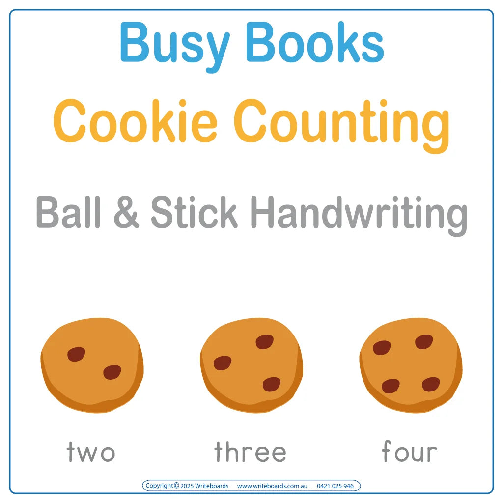 Teach Your Child to Count, Counting Busy Book, Counting Quiet Book