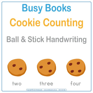 Teach Your Child to Count, Counting Busy Book, Counting Quiet Book
