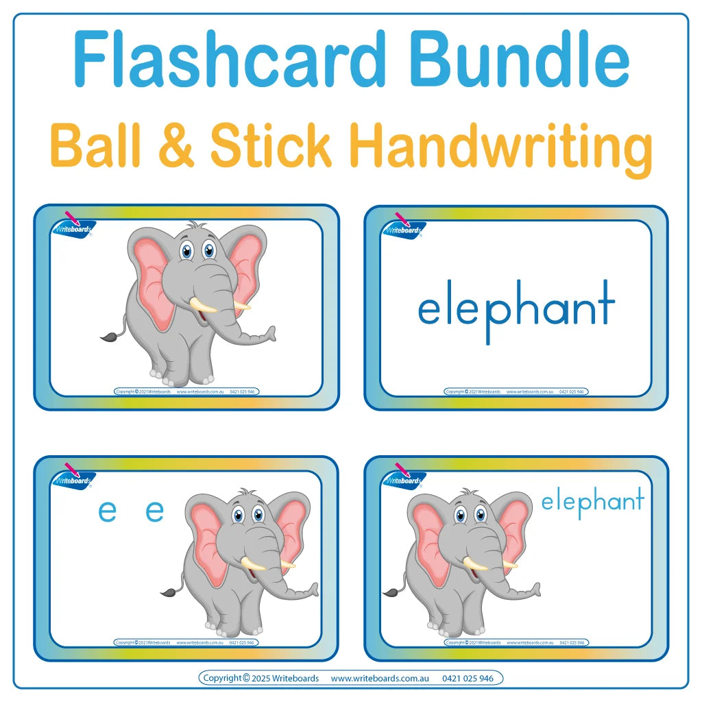 Ball and Stick Phonics Flashcard Bundle for Your Child, Help your child learn Phonics