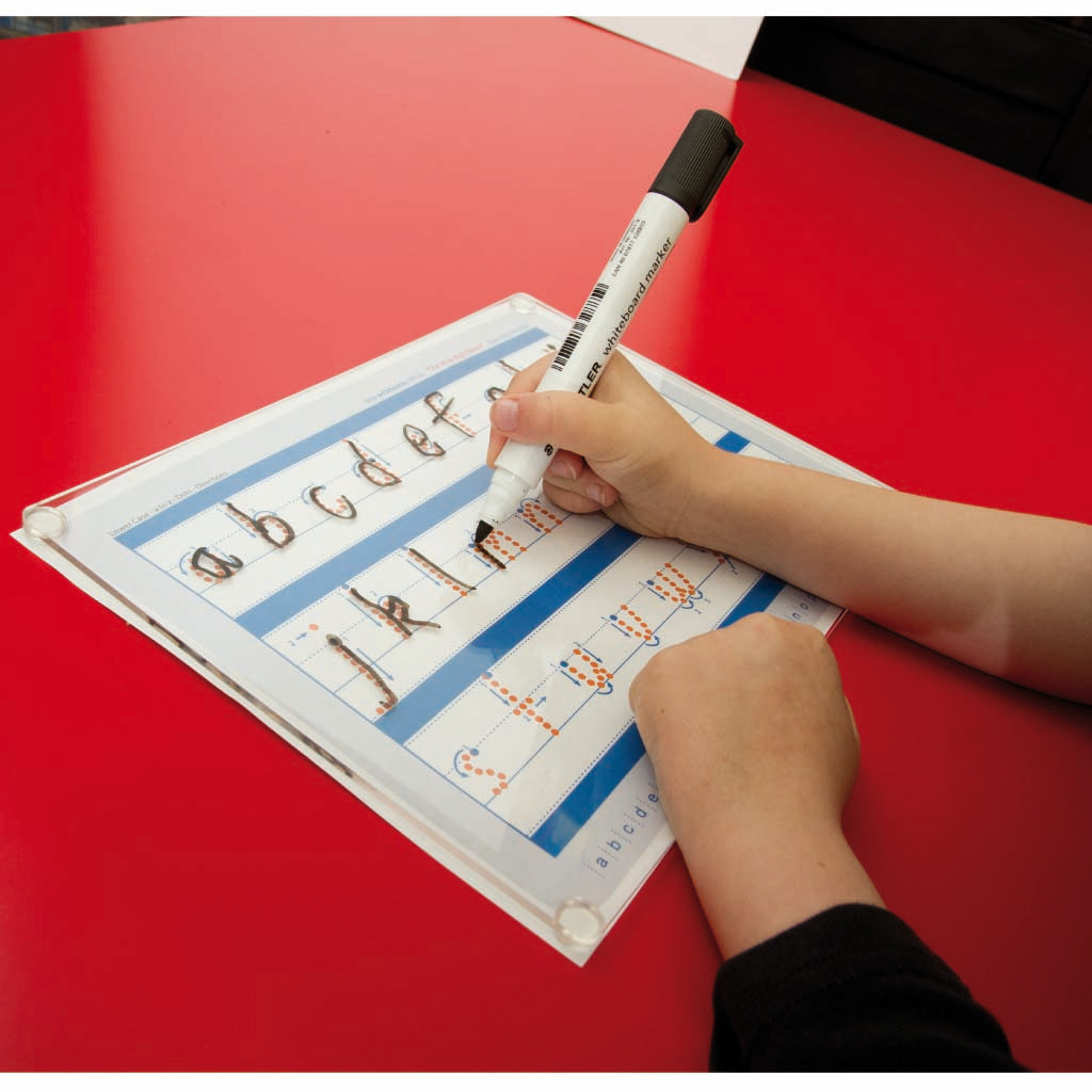 Hand Write Board Clear Reusable Handwriting Boards and Educational Worksheets for Kids