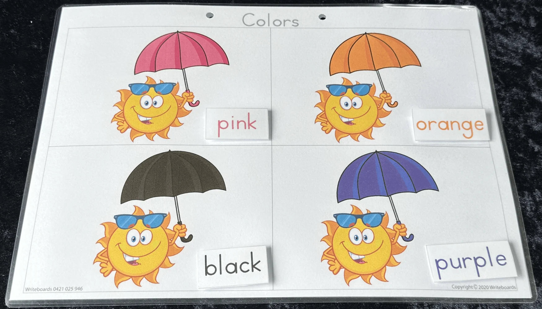 Ball and Stick Colors Busy Book, Teach your students colours with our Color Busy Book