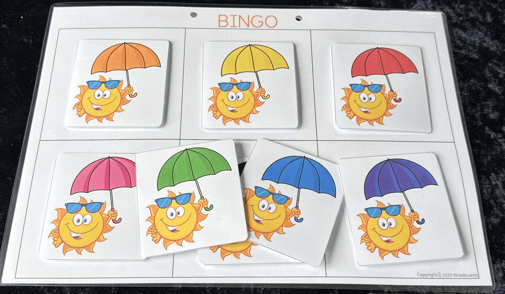 Busy Book Bingo for kids aged 3+, Teach your students colours with our Bingo Game