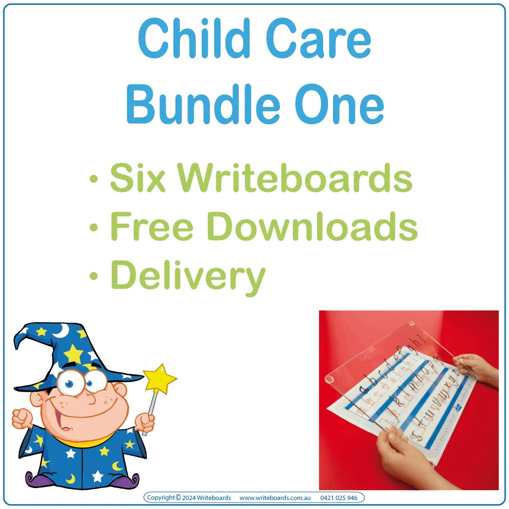 Eco-Friendly Reusable Writeboards and Worksheets for Australian Child Care Centres and Preschools, Australian Childcare Resources