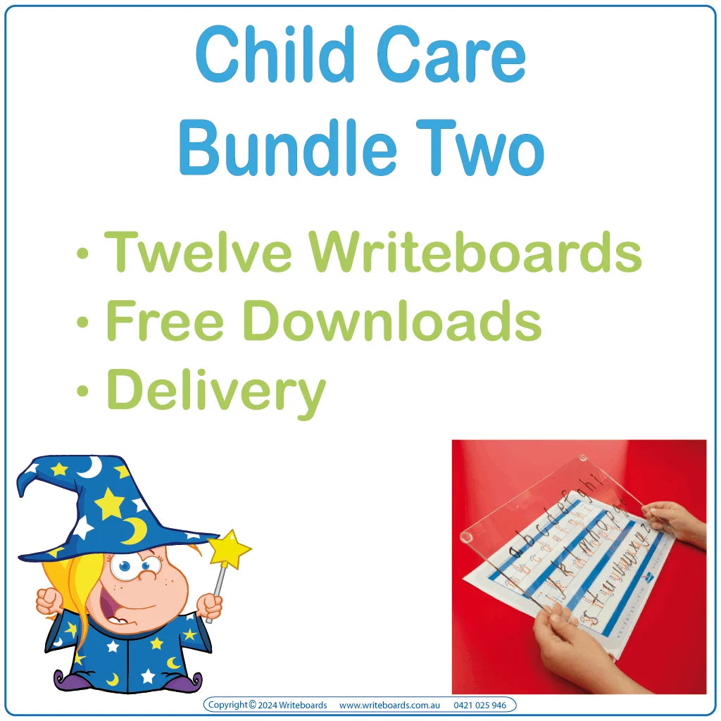 Eco-Friendly Reusable Writeboards and Worksheets for Australian Preschools  & Child Care Centres, Australian Preschool Resources