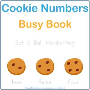 Teach Your Child to Count, Counting Busy Book, Counting Quiet Book