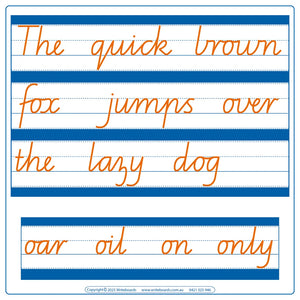 VIC Modern Cursive Font Cursive Handwriting Worksheets for kids in VIC – NT and WA