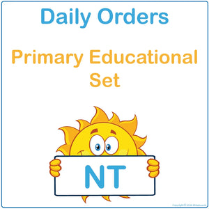 Daily Orders Primary Education Set