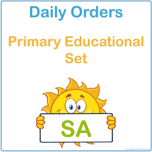 Daily Orders Primary Education Set