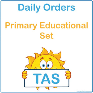 Daily Orders Primary Education Set