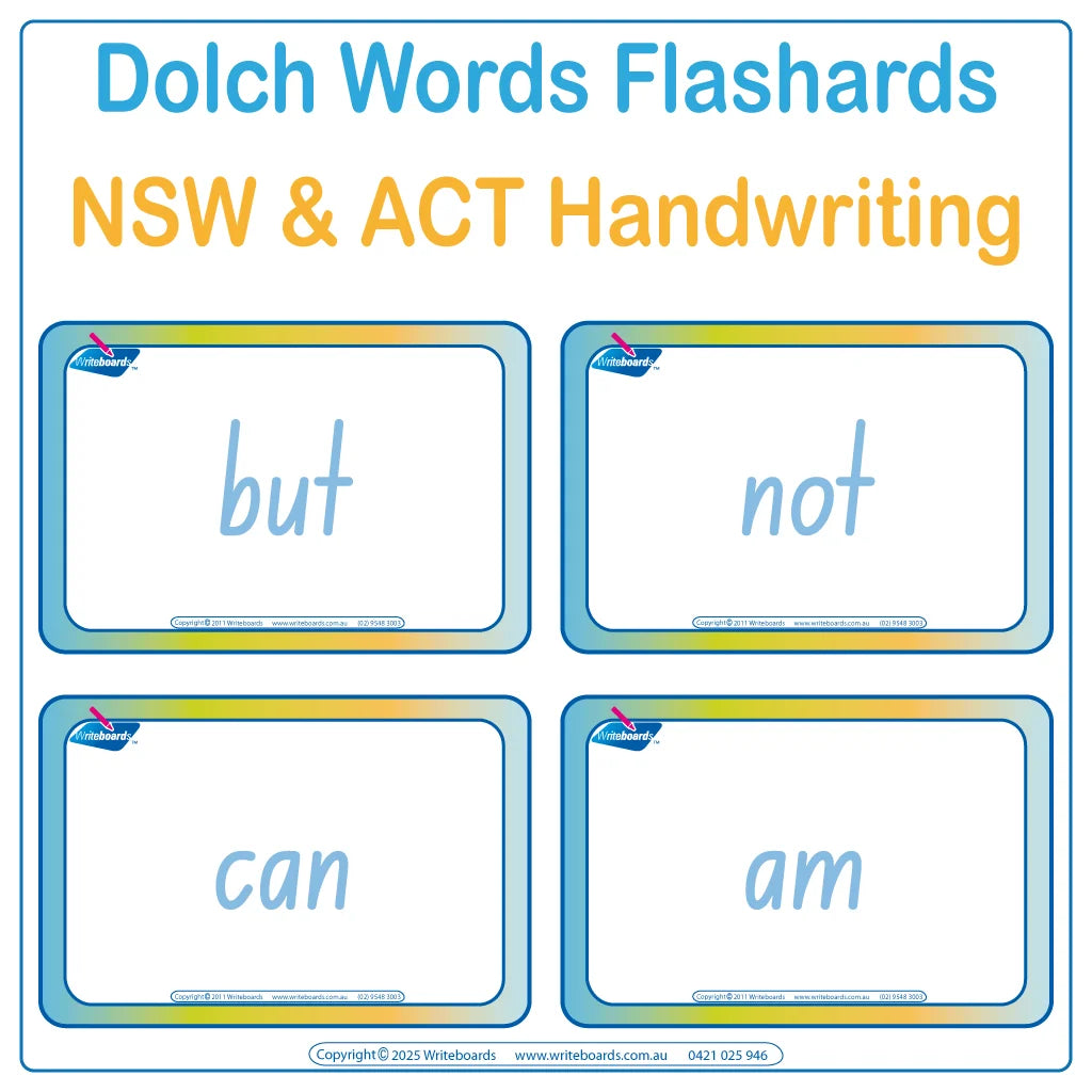 Enhance your child’s reading abilities with NSW and ACT 315 Sight Word Flashcards