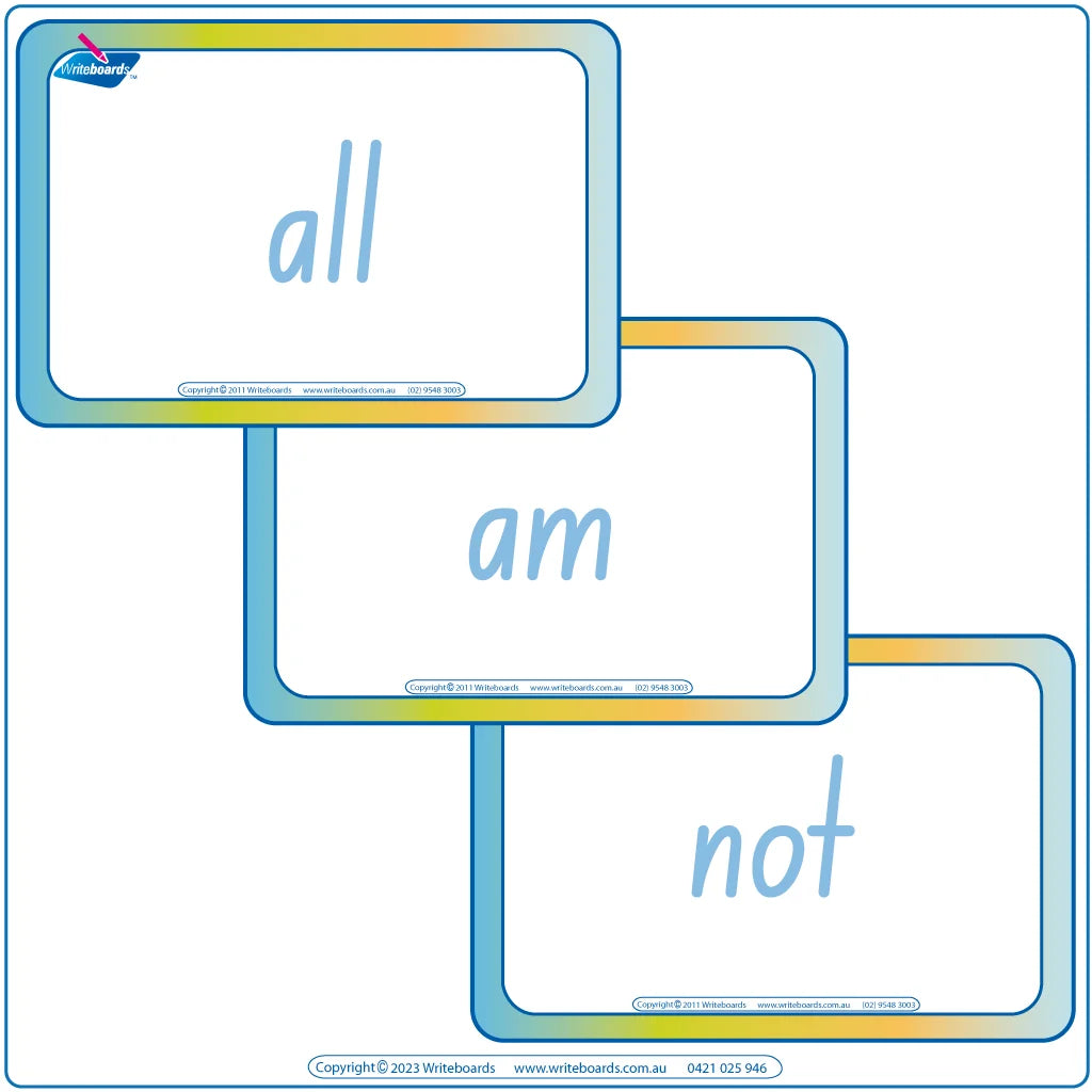 NSW Foundation Font Dolch Words Flashcards for Teachers, NSW & ACT Early Stage One Resources