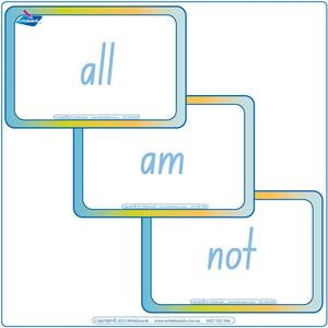 NSW Foundation Font Dolch Words Flashcards for Teachers, NSW & ACT Early Stage One Resources