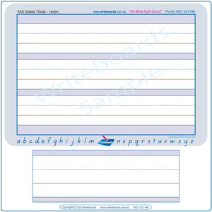 TAS Modern Cursive Font Dotted Third Lines Worksheets for Teachers, TAS Dotted Third Line Worksheets