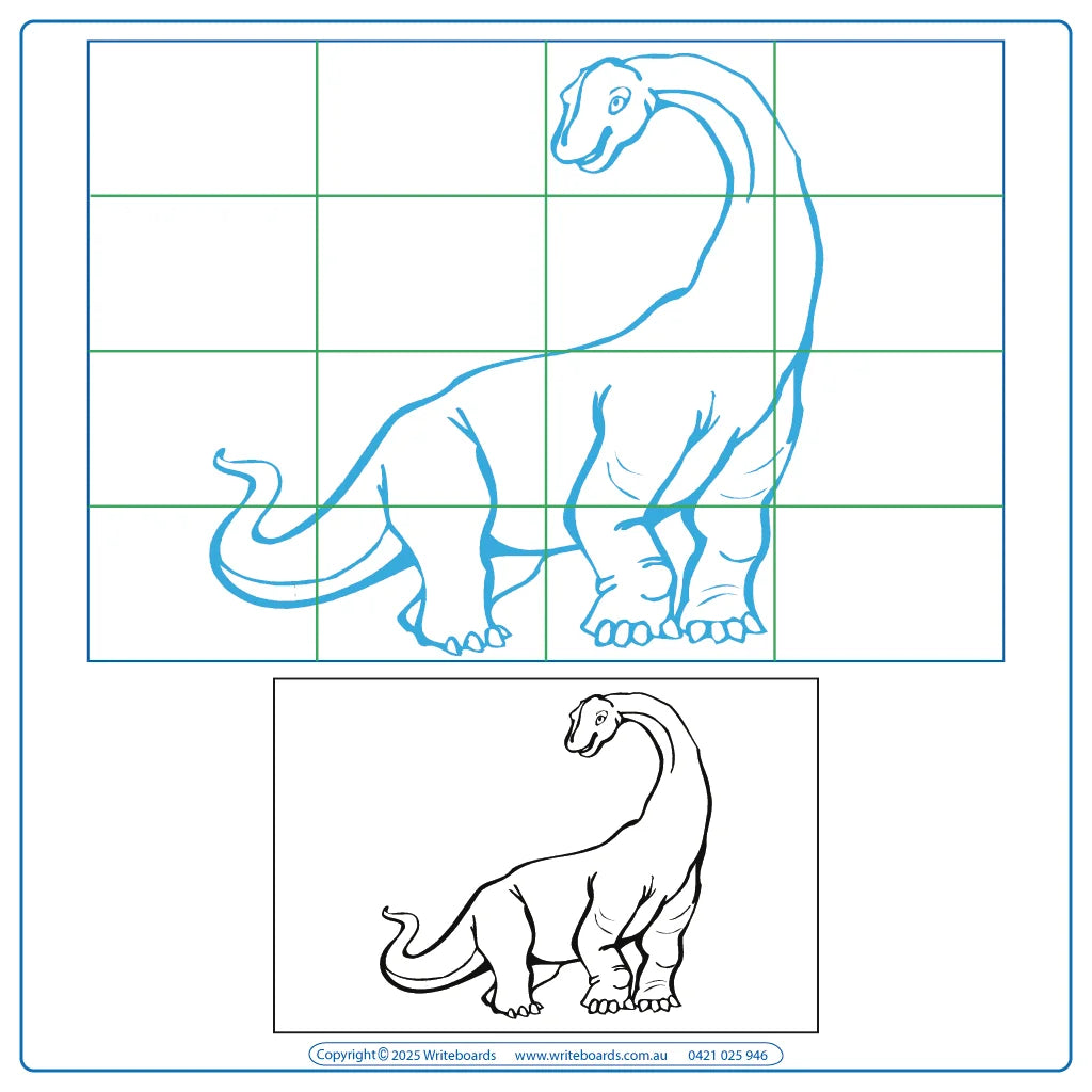 Teach Your Students to Draw and Colour Dinosaurs perfect for Childcare Educators