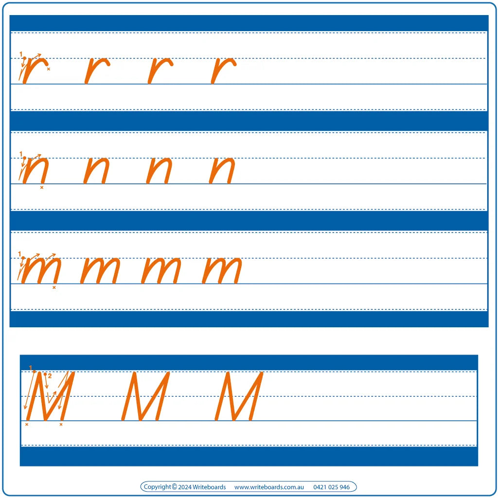 TAS Modern Cursive Font Family Letter Worksheets for Teachers, TAS Teaching Resources